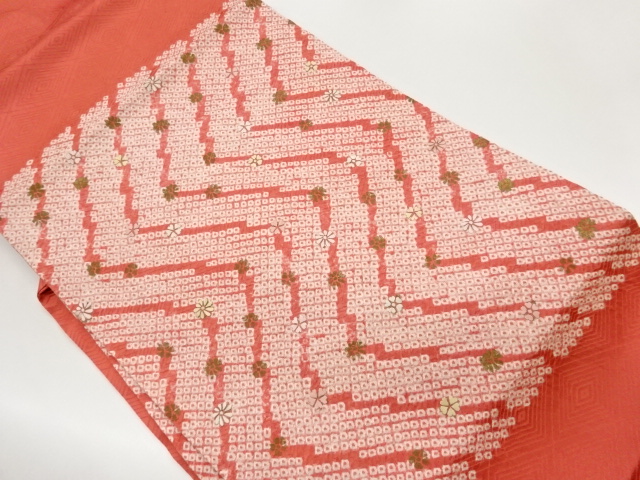 JAPANESE NAGOYA OBI / EMBROIDERY / SHIBORI / KANOKO PATTERN